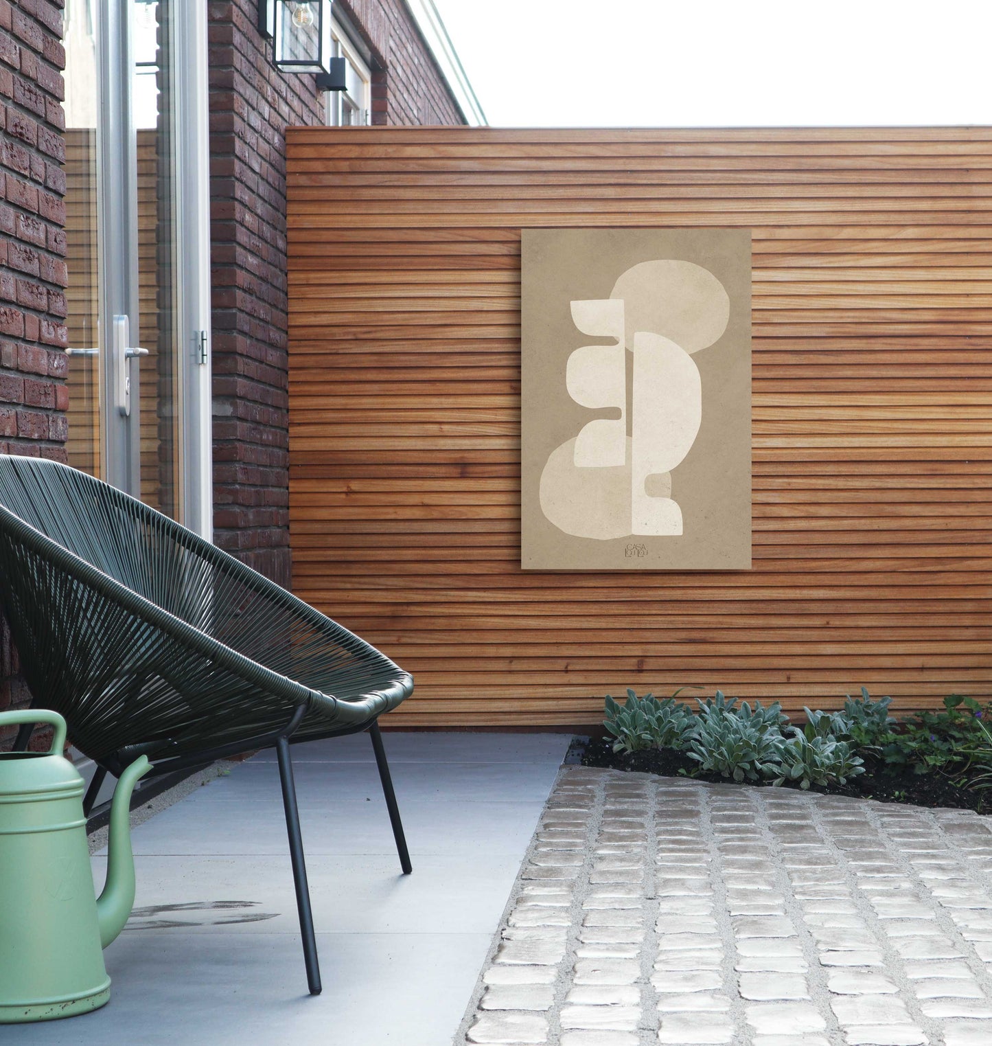 Rechthoekige wanddecoratie | Casa Lou Lou Signature collectie No.1