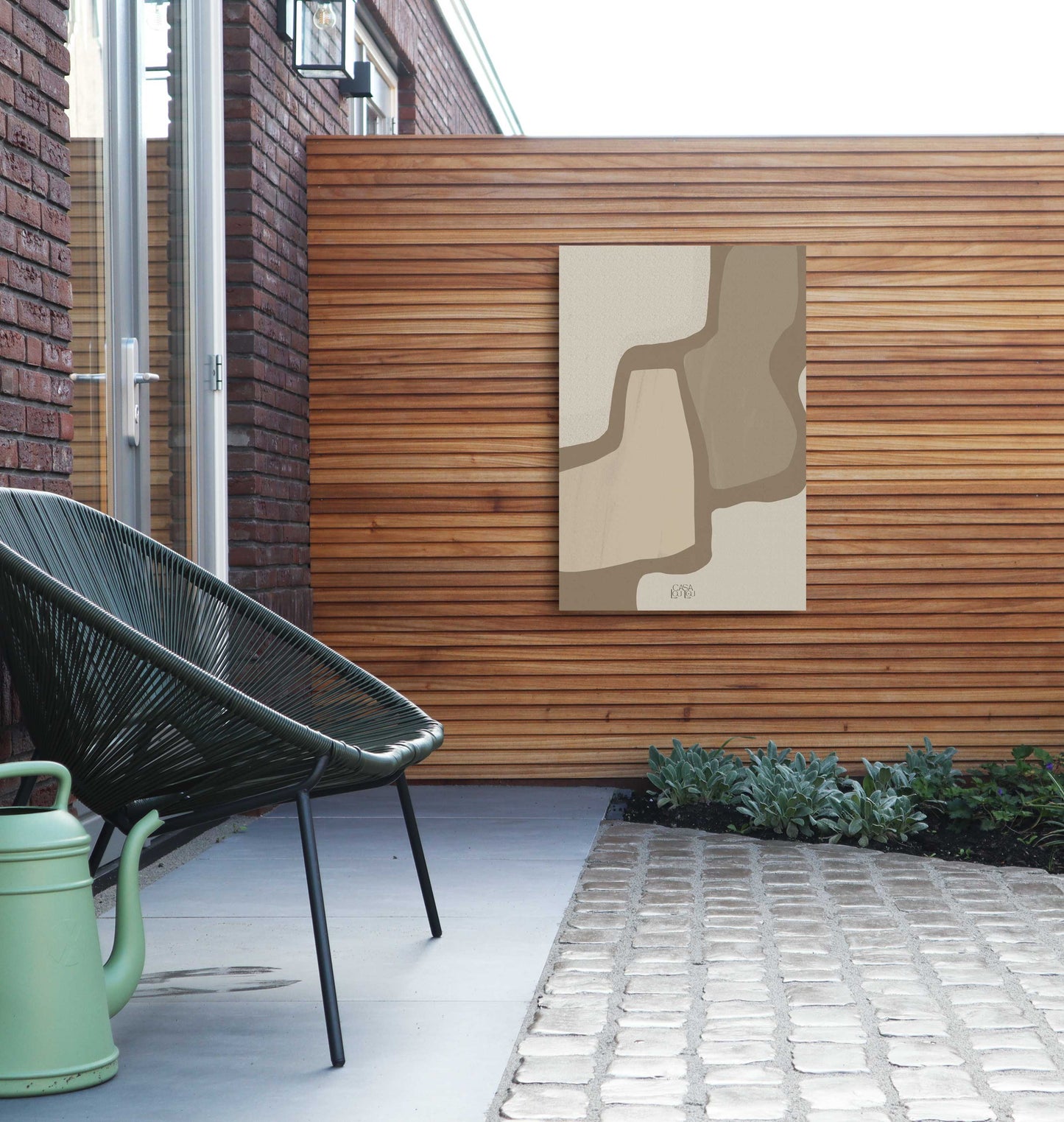 Rechteckige Wanddekoration | Casa Lou Lou Signature-Kollektion Nr. 4