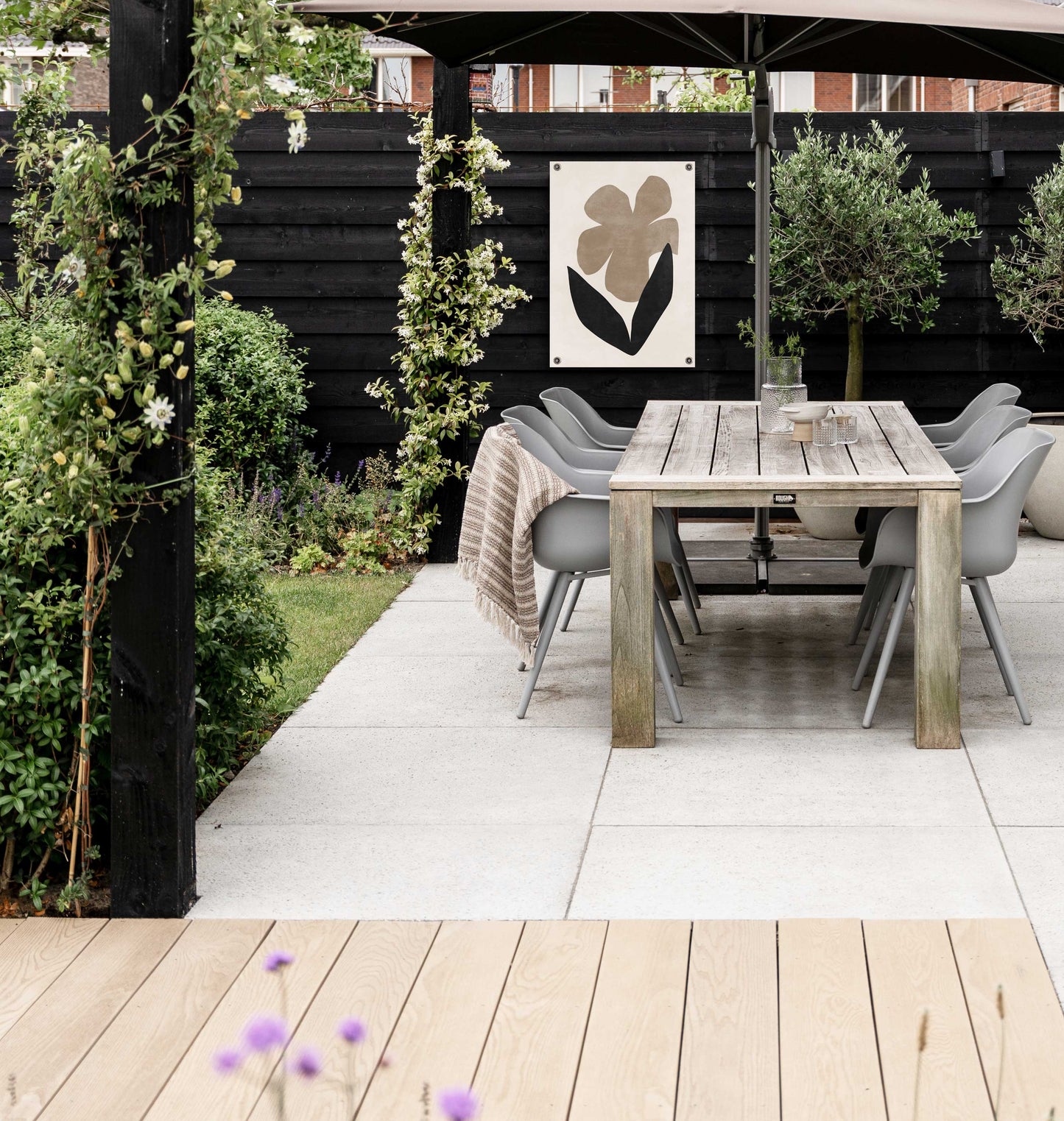 Tuinposter | Abstracted Blooms No.2