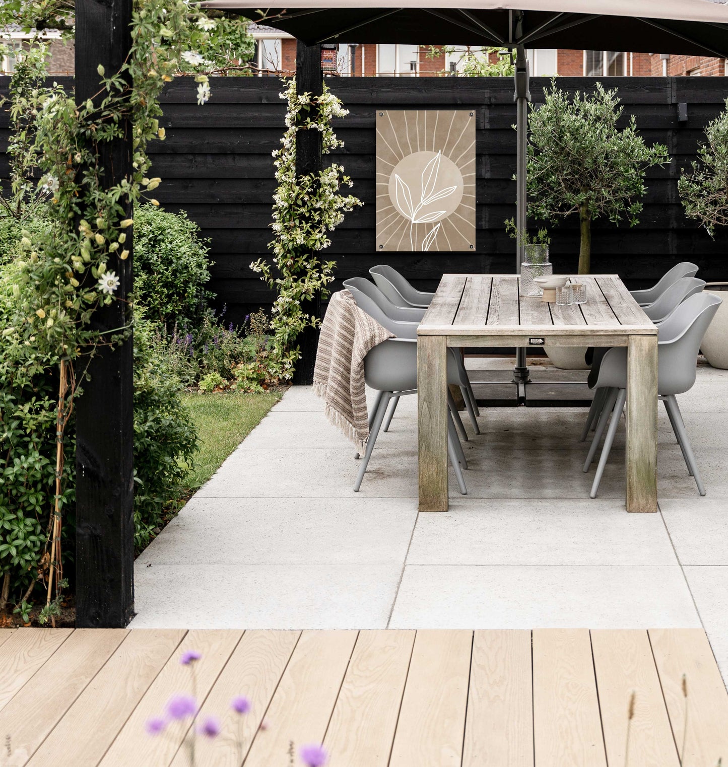 Tuinposter | Abstracted Blooms No.3