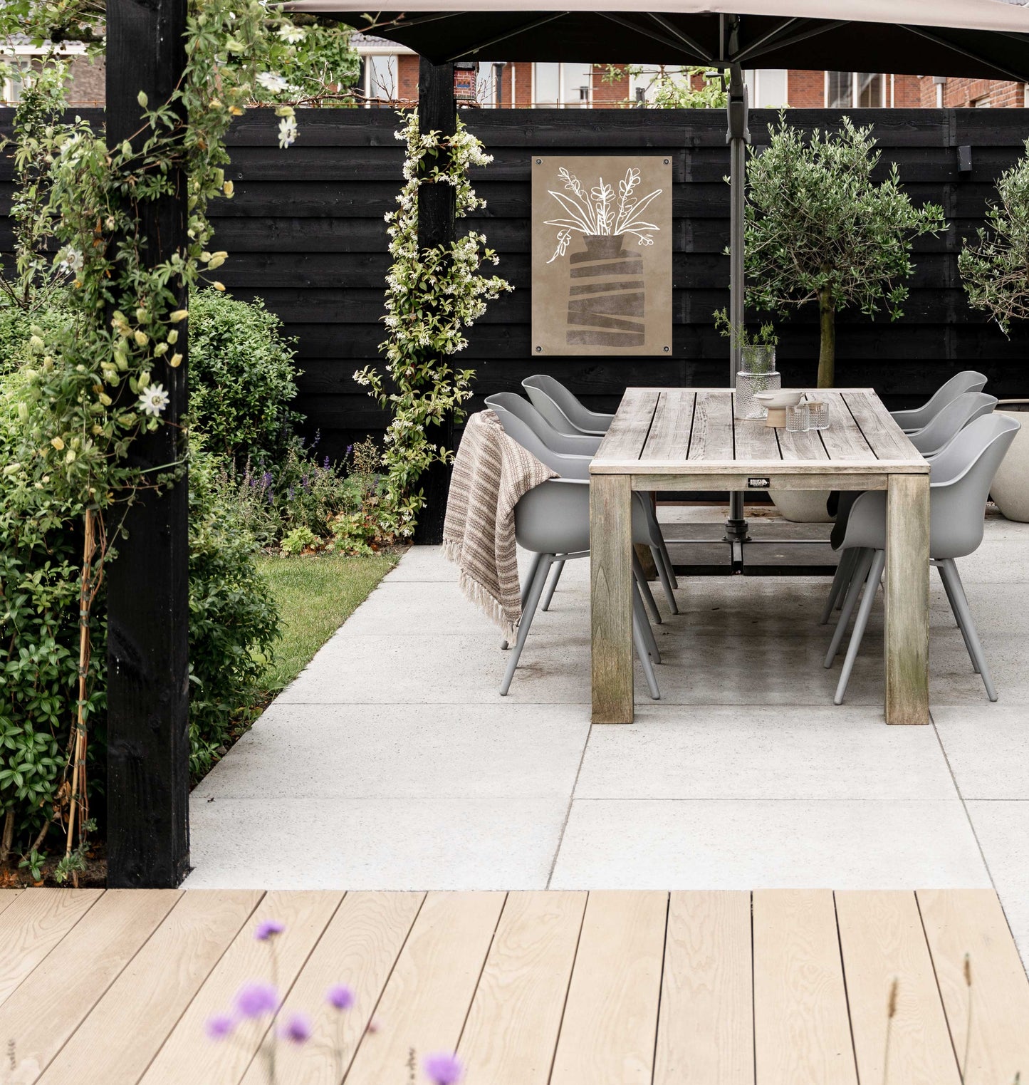 Tuinposter | Abstracted Blooms No.4