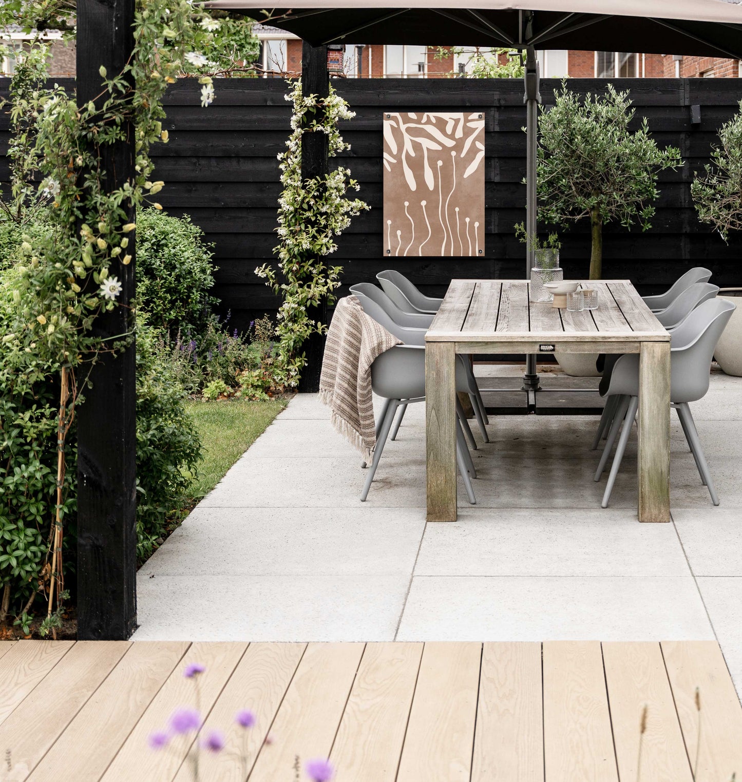 Tuinposter | Abstracted Blooms No.6