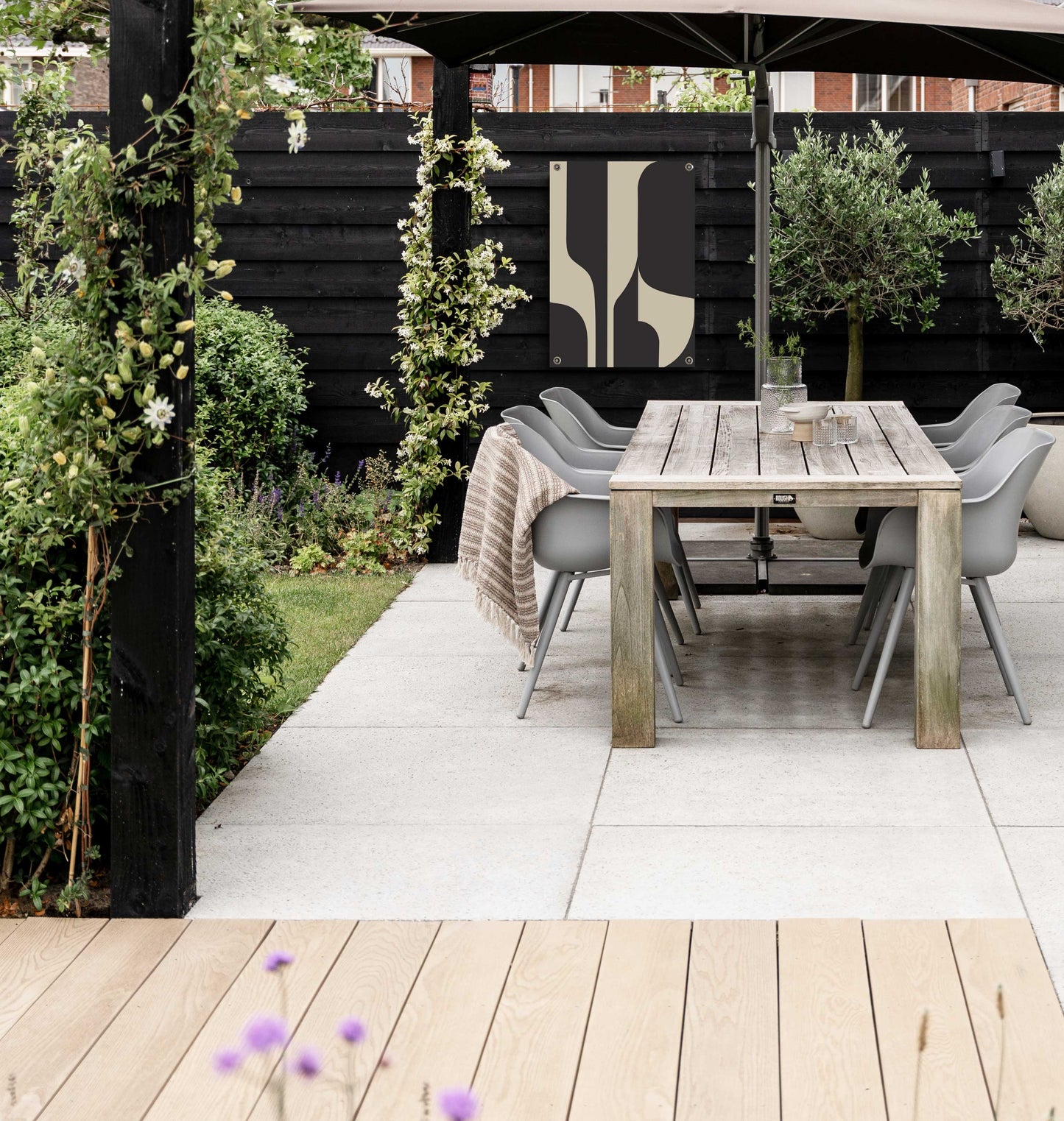 Tuinposter | Harmony In Simplicity | Slate No.1