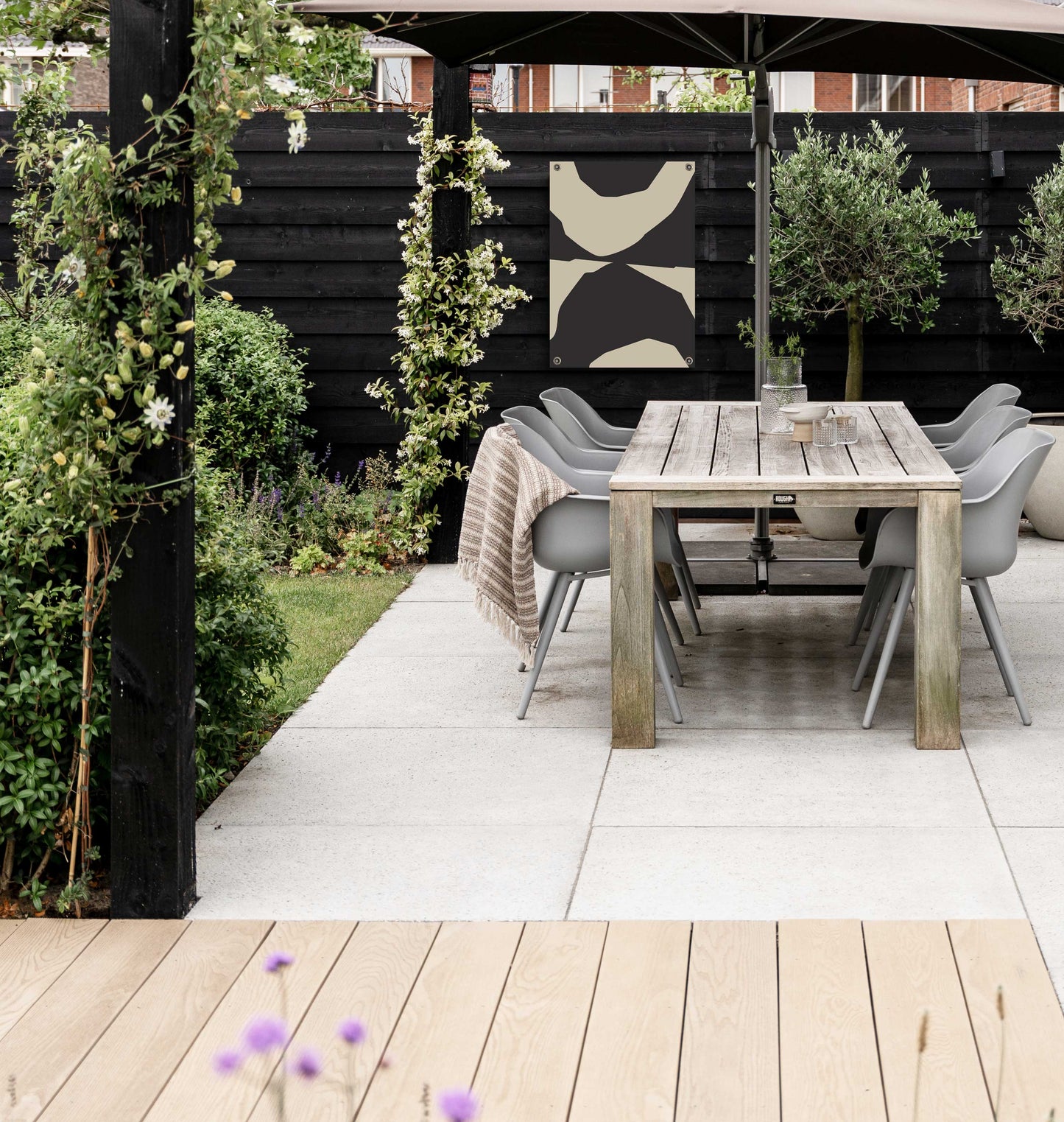 Tuinposter | Harmony In Simplicity | Slate No.2