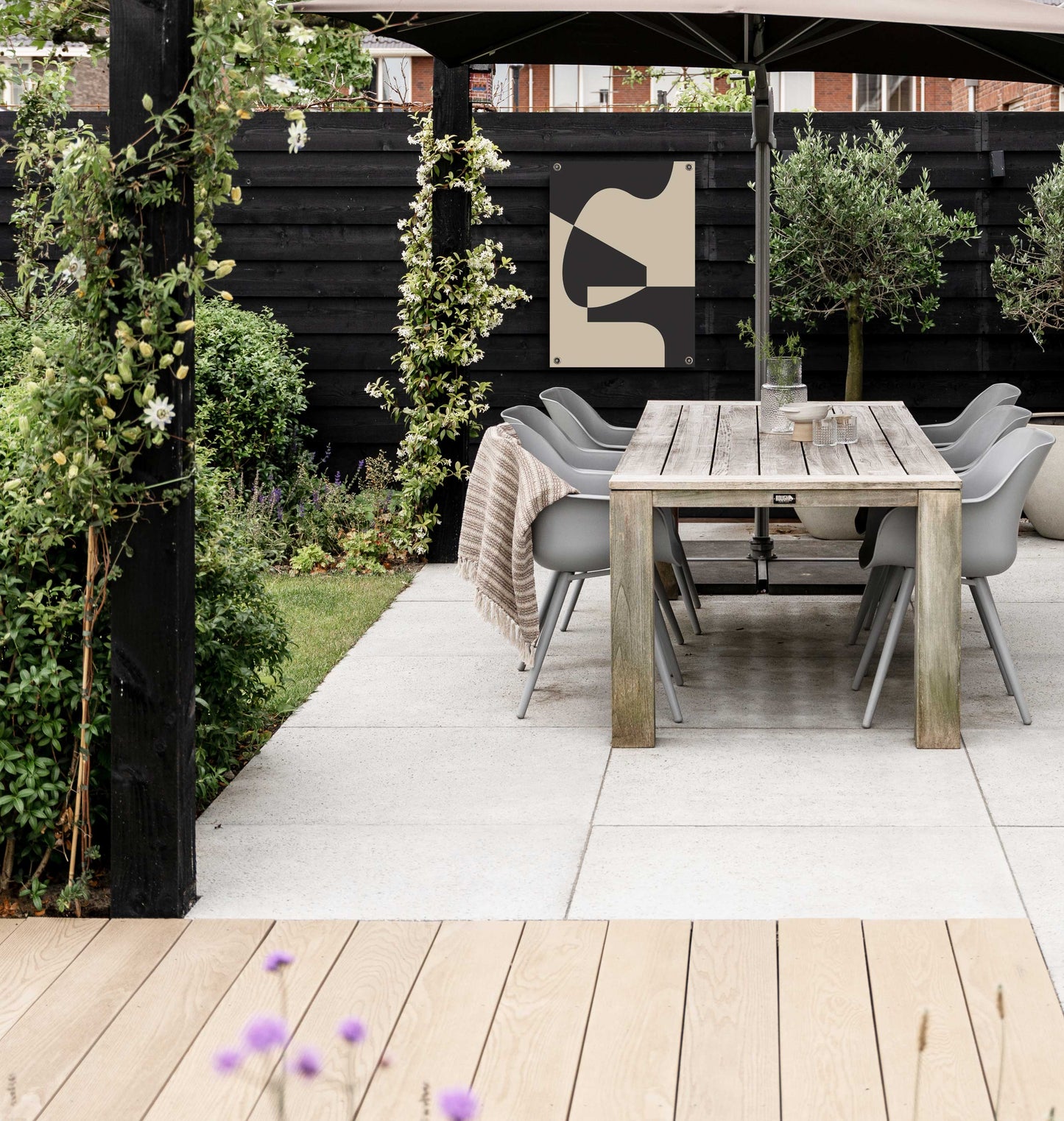 Tuinposter | Harmony In Simplicity | Slate No.3