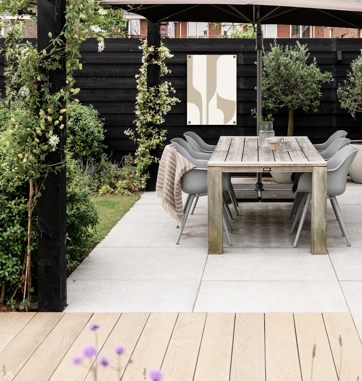 Tuinposter | Harmony In Simplicity | Sandy Browns No.1