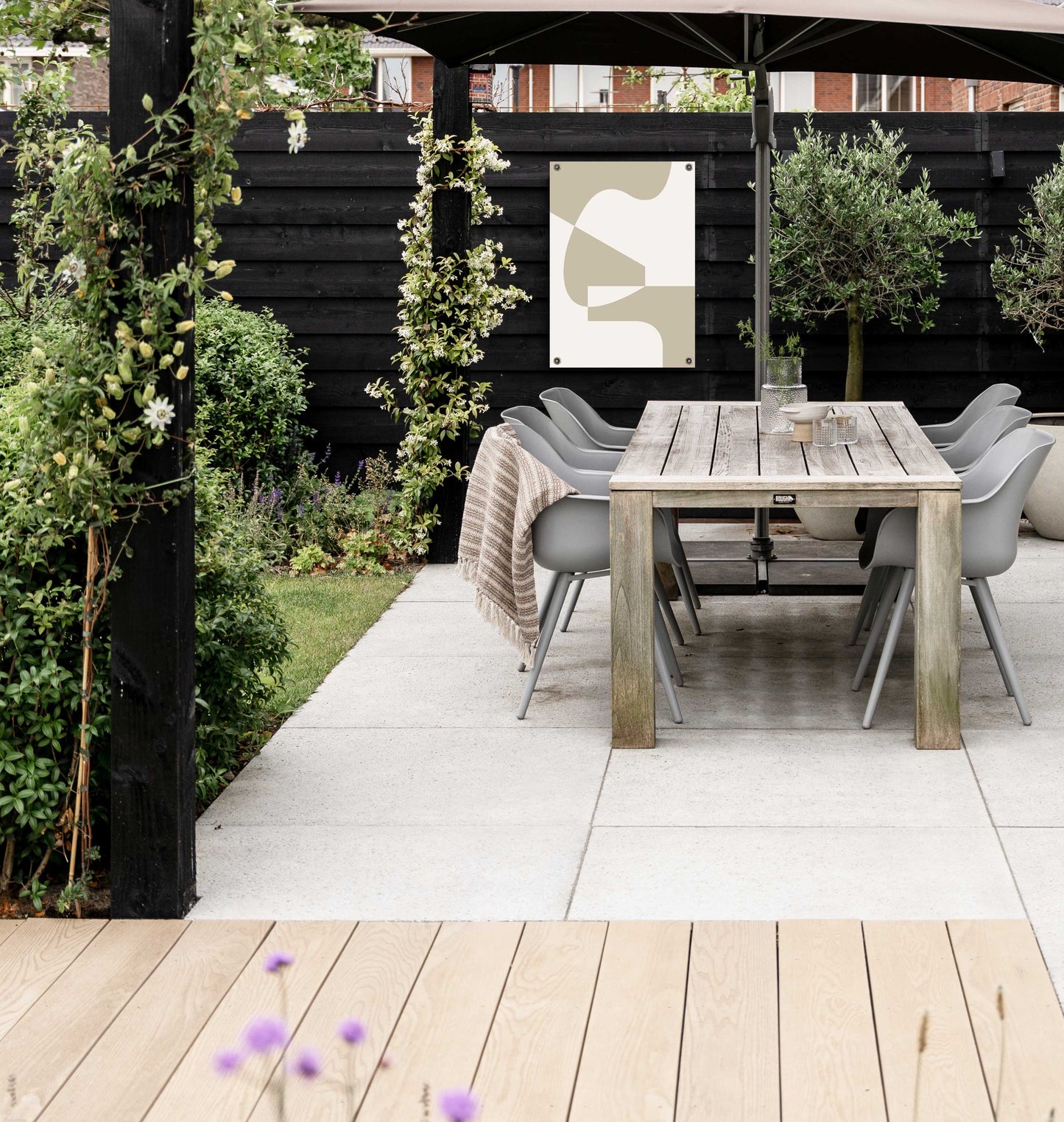 Tuinposter | Harmony In Simplicity | Sandy Browns No.3