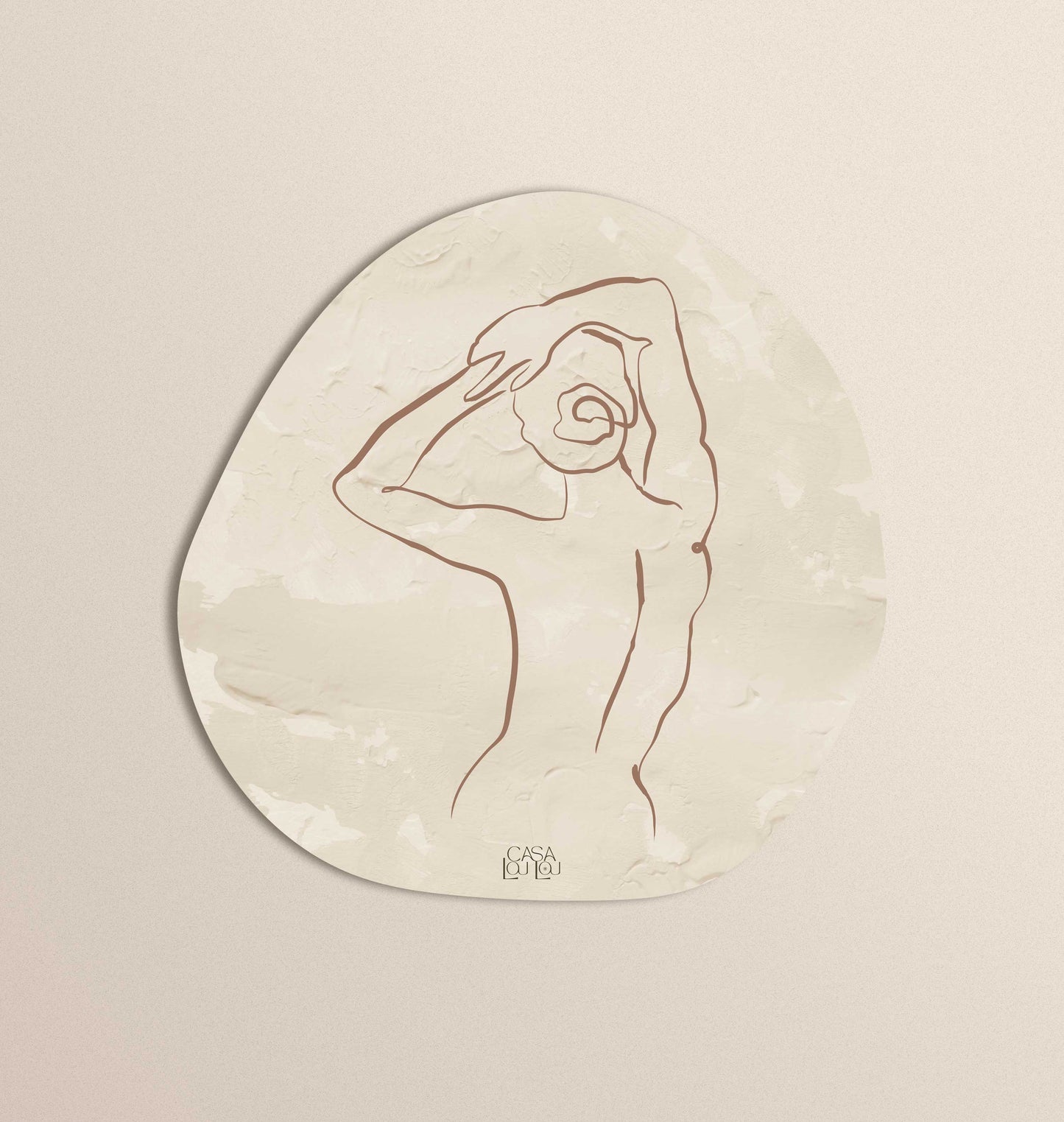 Organische muurcirkel | Organic Serenity No.5