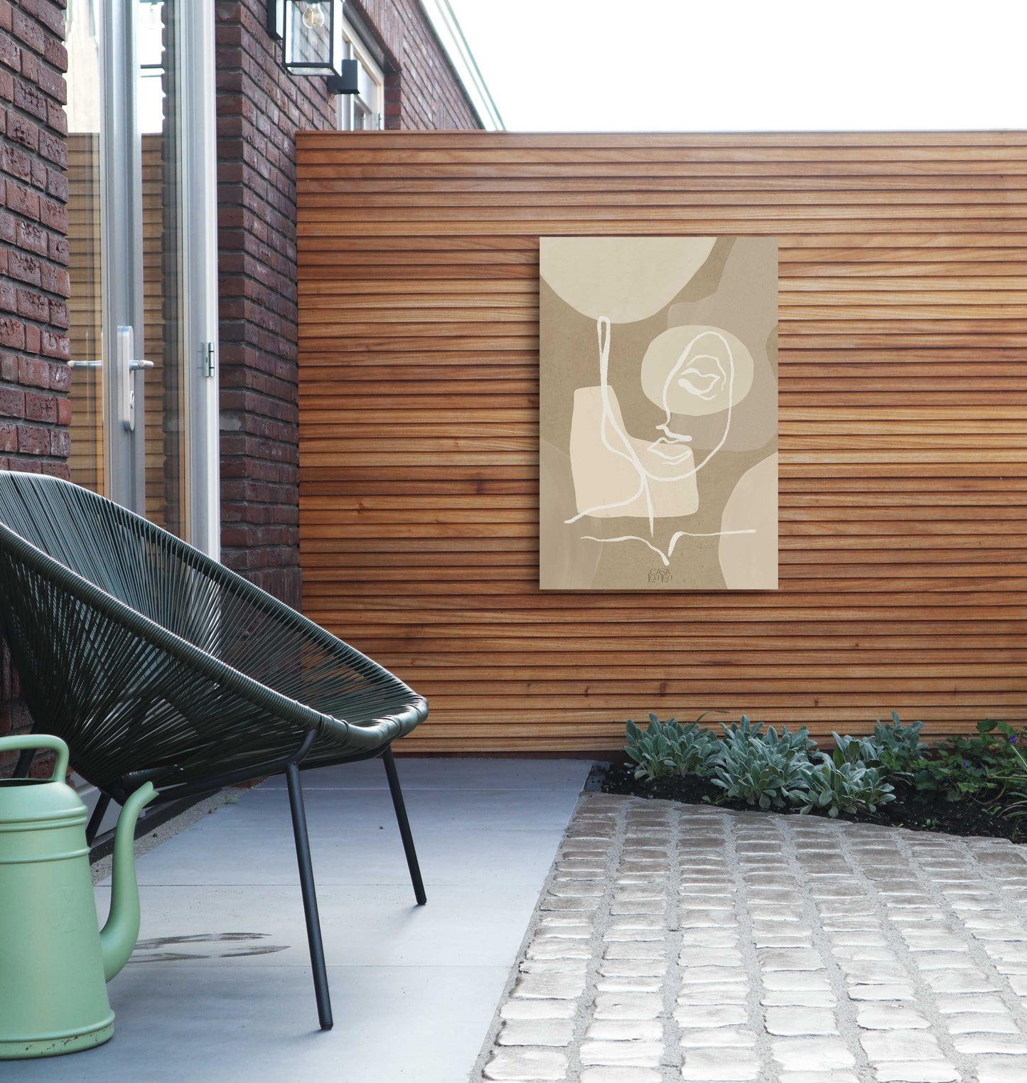 Rechteckige Wanddekoration | Casa Lou Lou Signature-Kollektion Nr. 2