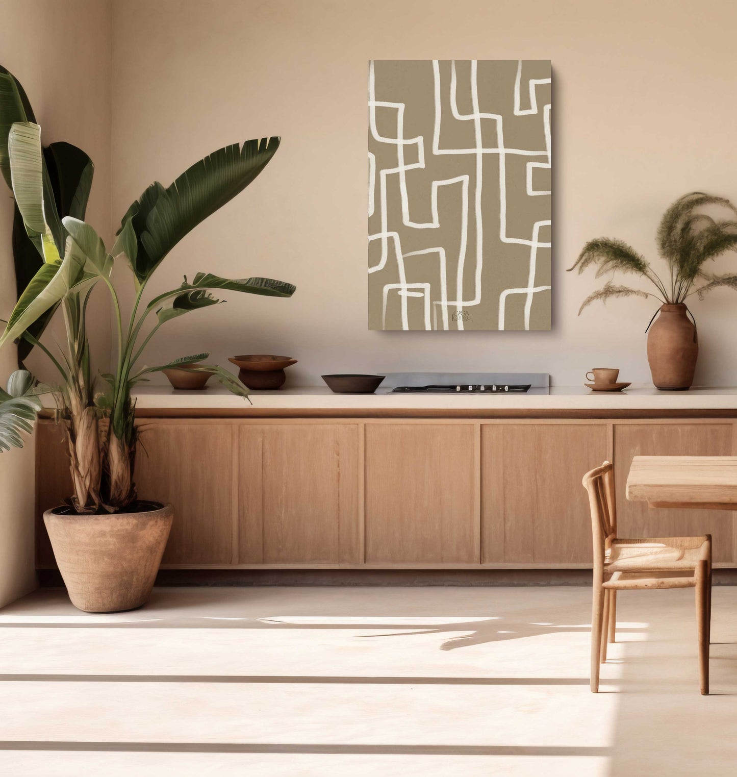 Rechthoekige wanddecoratie | Casa Lou Lou Signature collectie No.3
