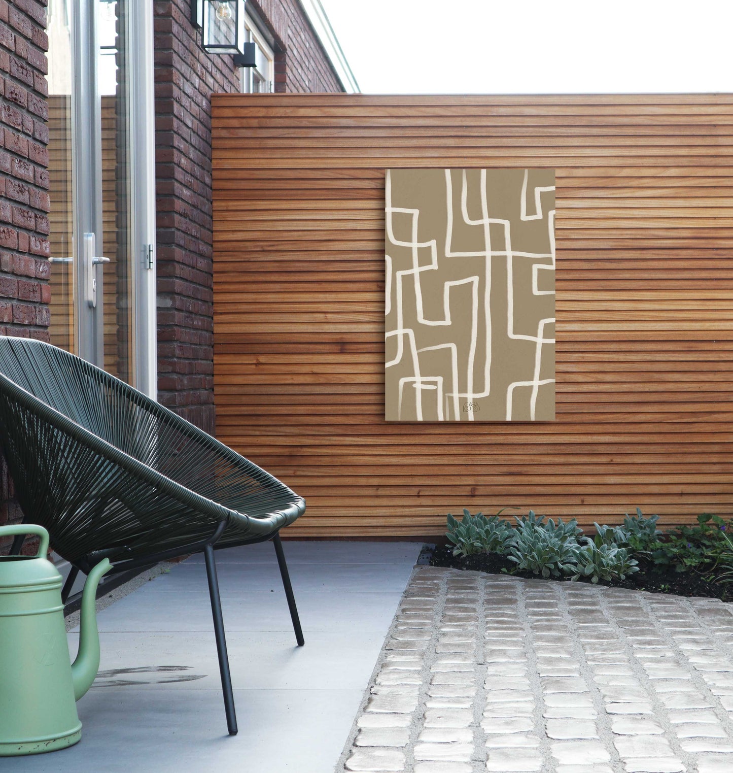 Rechthoekige wanddecoratie | Casa Lou Lou Signature collectie No.3