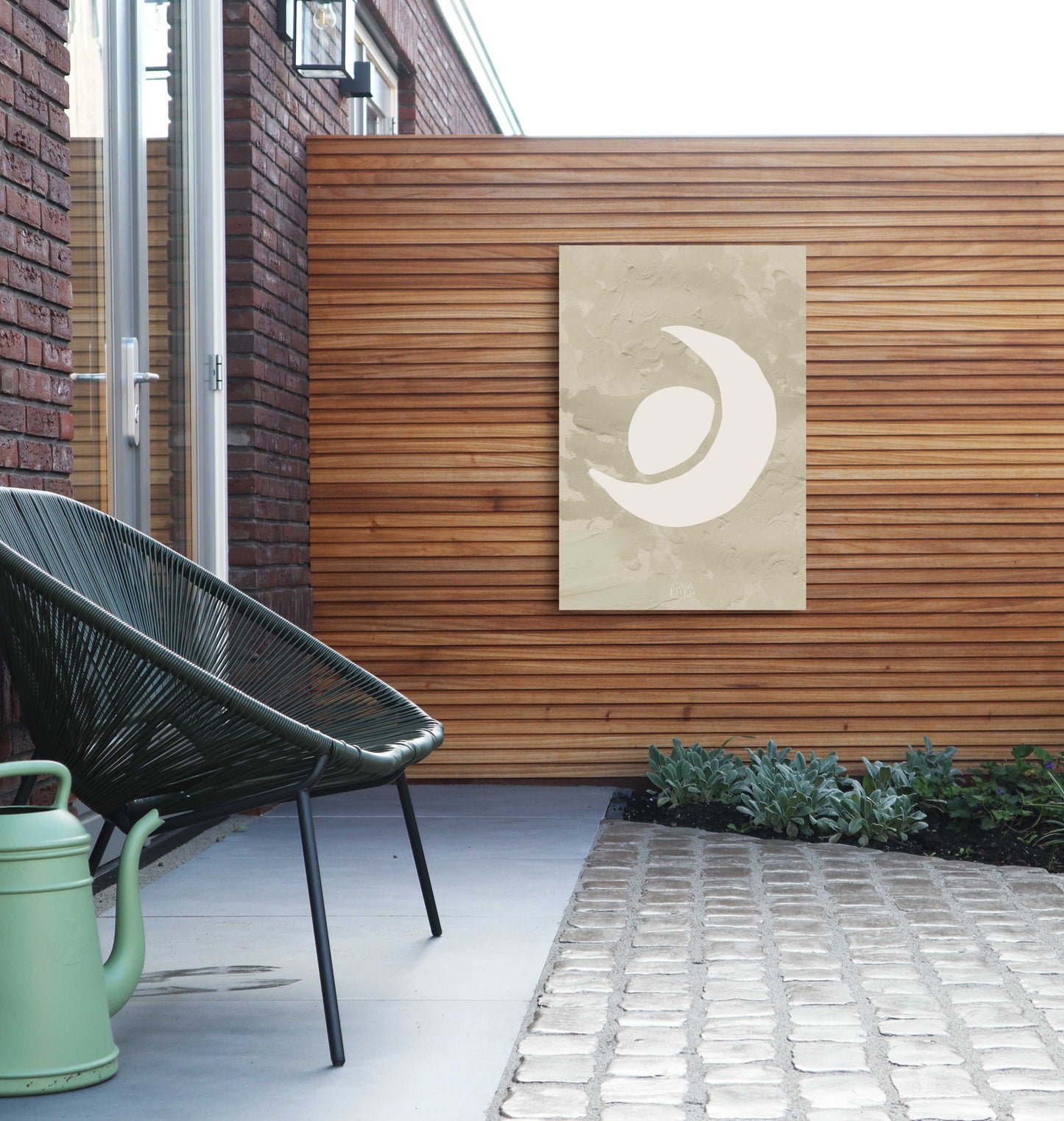Rechthoekige wanddecoratie | Organic Serenity No.1