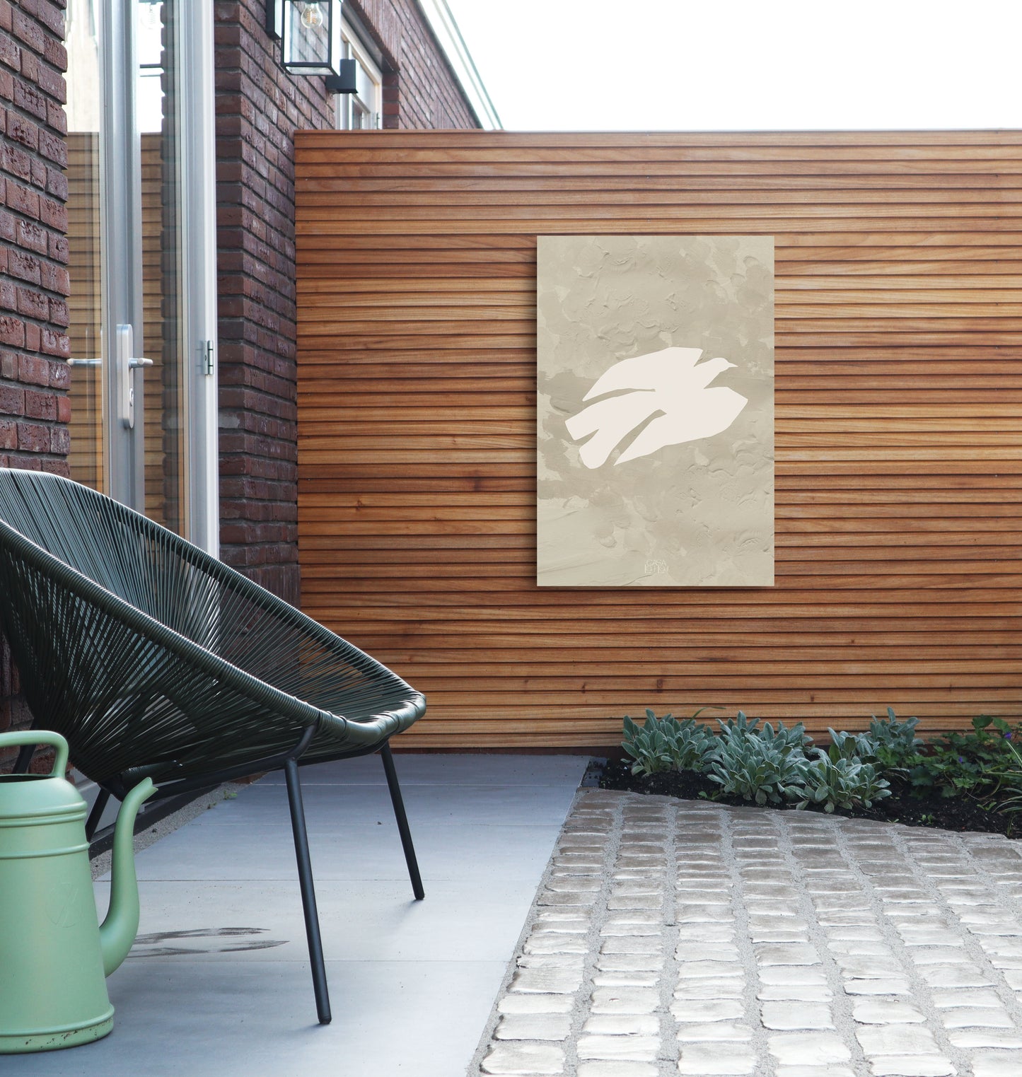 Rechthoekige wanddecoratie | Organic Serenity No.2