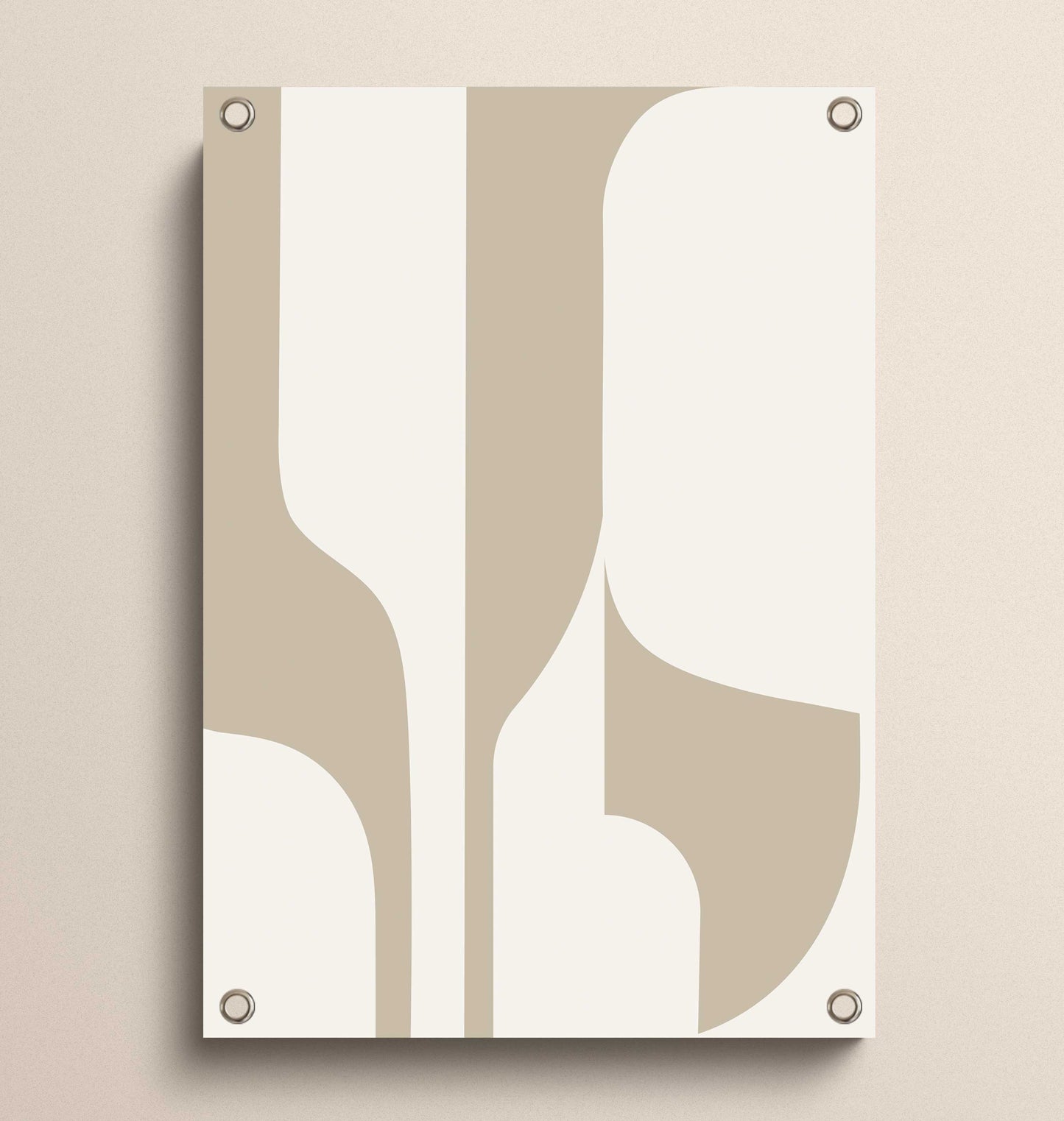 Tuinposter | Harmony In Simplicity | Sandy Browns No.1